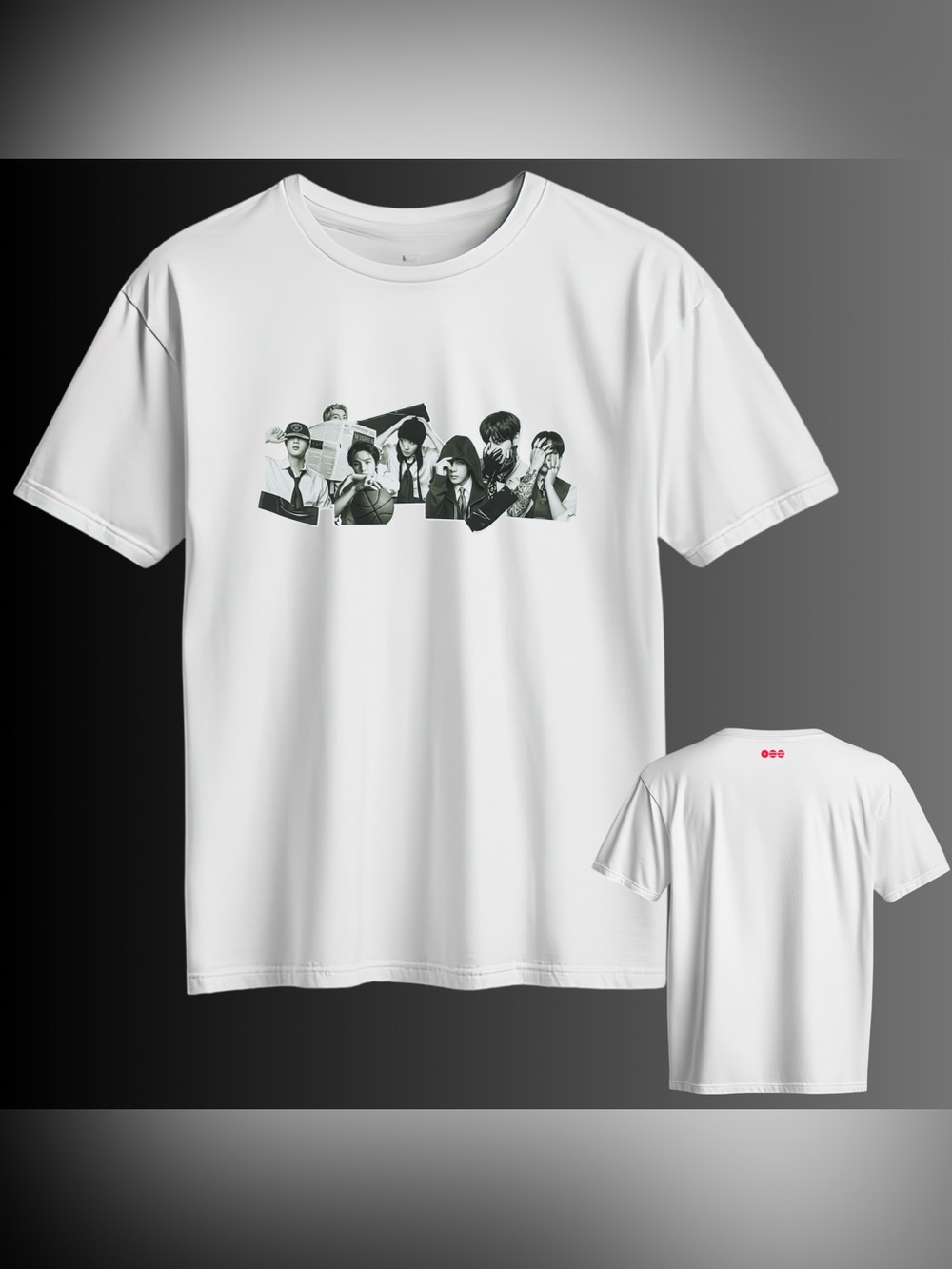 BTS arirang merch concert White Graphic T-Shirt